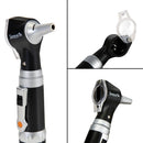 SereneLife ophthalmoscope with a clear viewing lens, used for eye examinations, featuring a light source and ergonomic handle