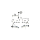 BURTON AIM LED Double Ceiling Mount BRAND NEW