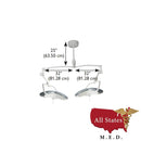 BURTON AIM LED Double Ceiling Mount BRAND NEW-Medical Procedure Lights-All States M.E.D.