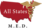 All States M.E.D. logo
