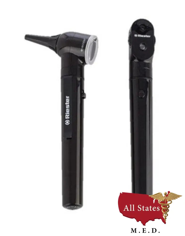 11 Mix Colors Fiber Optic Otoscope Ophthalmoscope Set – LED Diagnostic Exam Kit