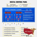 Ultrasonic Cleaner 22 Liter Capacity-Autoclaves-All States M.E.D.