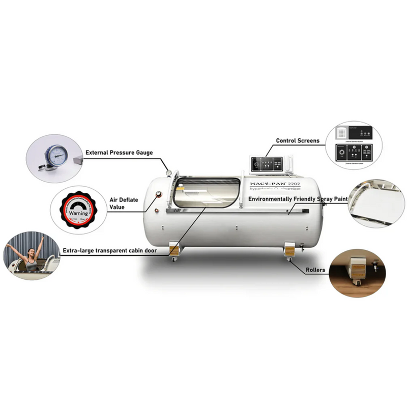 Hyperbaric O2 Chamber 2.0ATA Hard Shell