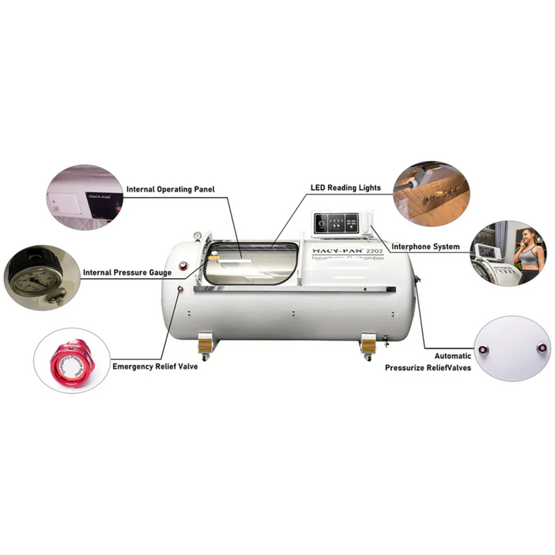 Hyperbaric O2 Chamber 2.0ATA Hard Shell