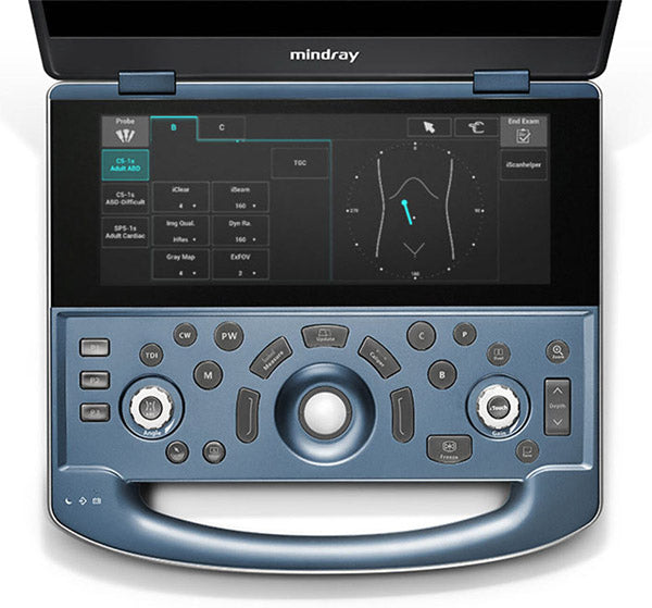 Mindray MX7 Ultrasound OBGYN Package 2 Probes (With Cart)