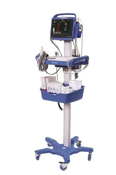 GE Dinamap VC150 Vital Signs Monitor With Rolling Stand - NIBP, Temp And Pulse