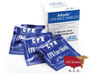 ADSAFE Face Shield Adult, Foil Pack, 10/pkg