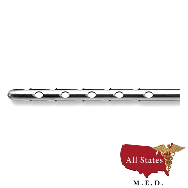 Aggressive Harvester Cannula Sharp On One End Stainless Steel Edition-Liposuction-All States M.E.D.