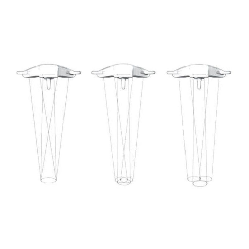 Burton Medical AIM® HI LED Dual Exam Light ALED070 Ceiling Mount BRAND NEW