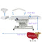 ASM MedSpa Bed 3 Function Aesthetic Chair-Exam Chair-All States M.E.D.