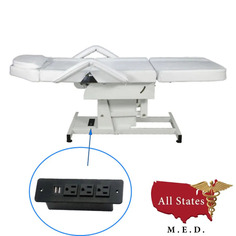 ASM MedSpa Bed 3 Function Aesthetic Chair-Exam Chair-All States M.E.D.