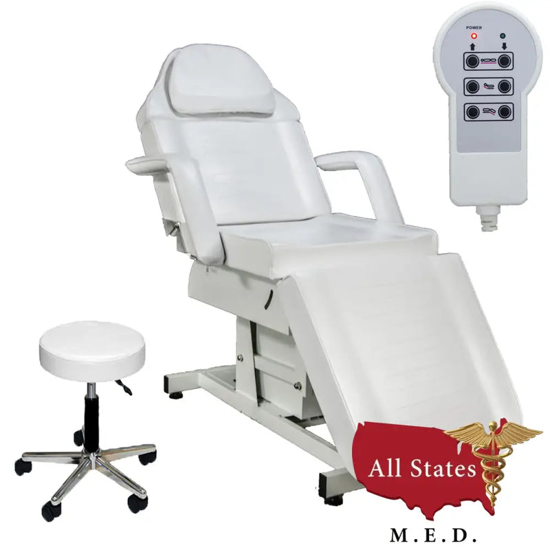 ASM MedSpa Bed 3 Function Aesthetic Chair-Exam Chair-All States M.E.D.