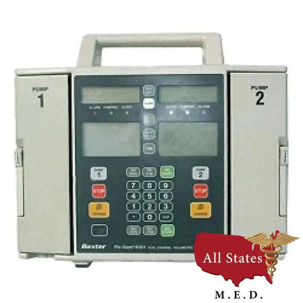 Baxter 6301 Dual Pump Infusion-infusion-All States M.E.D.