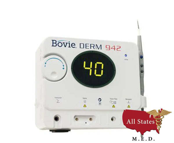 Bovie Derm 942 High Frequency Desiccator-Electrosurgical Generator-All States M.E.D.