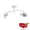 Bovie MI-550 LED Examination Light- DUAL Ceiling Mount-Medical Procedure Lights-All States M.E.D.