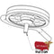 Bovie MI-750 LED Procedure Light - Portable Floor Model-Medical Procedure Lights-All States M.E.D.