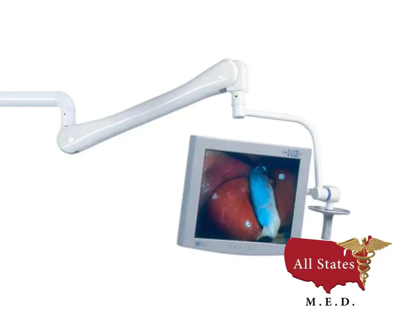 Bovie System Two Monitor Arm - Single Ceiling Mount-Medical Procedure Lights-All States M.E.D.