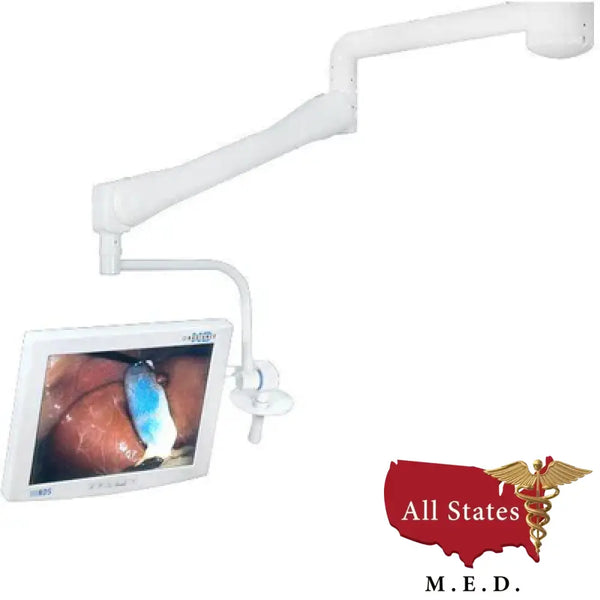 Bovie System Two Monitor Arm - Single Ceiling Mount-Medical Procedure Lights-All States M.E.D.