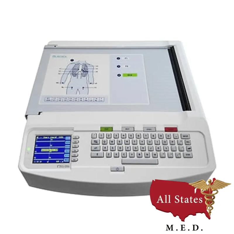Burdick Mortara ELI 250c EKG 12 lead With Interpretation-EKG-All States M.E.D.