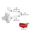 Burton Medical AIM® HI LED Exam Light ALED100 Wall Mount BRAND NEW-Medical Procedure Lights-All States M.E.D.