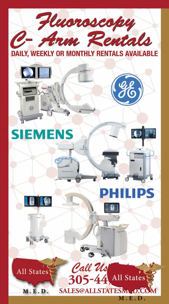 C-ARM Fluoroscopy Rental-All States M.E.D.