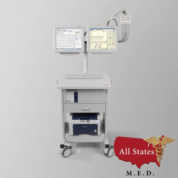 CARDIOVIT AT-104 PC Ergo-Spirometry System Metabolic Cart-Pulmonary Function Testing-All States M.E.D.