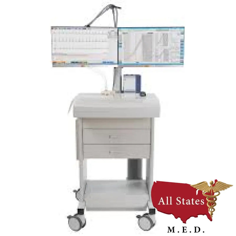 CARDIOVIT AT-104 PC Ergo-Spirometry System Metabolic Cart-Pulmonary Function Testing-All States M.E.D.