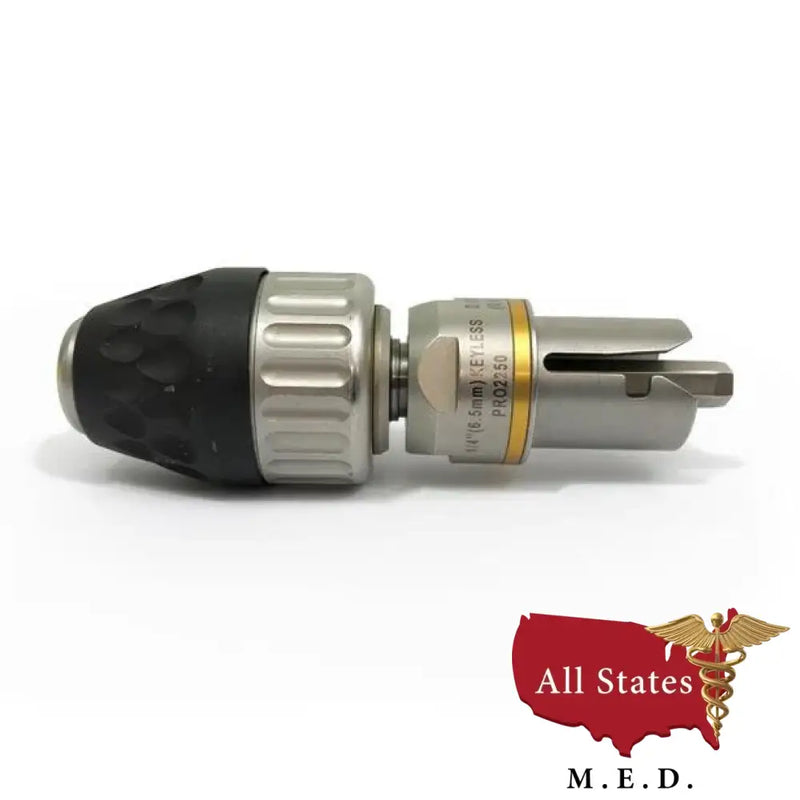 CONMED HALL PRO2250 POWERPRO 1/4 IN. KEYLESS CHUCK ATTACHMENT-Powered Surgical Instrument ATTACHMENTS-All States M.E.D.