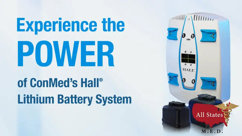 CONMED HALL TITAN PRO9450B SERIES STERNUM SAW BATTERY HANDPIECE-Powered Surgical Instruments-All States M.E.D.