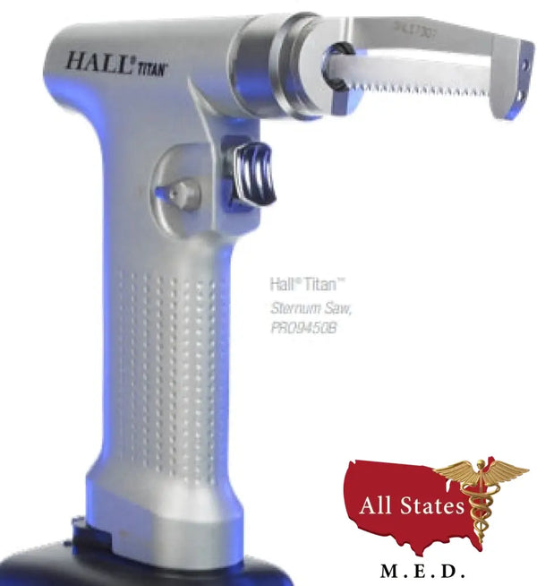 CONMED HALL TITAN PRO9450B SERIES STERNUM SAW BATTERY HANDPIECE-Powered Surgical Instruments-All States M.E.D.