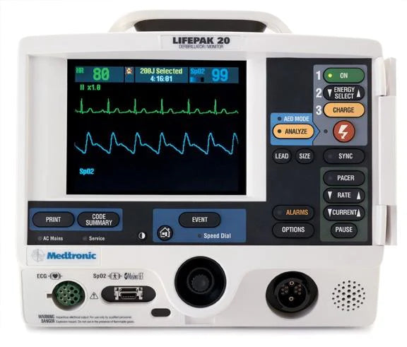 LifePak 20 Biphasic Defibrillator
