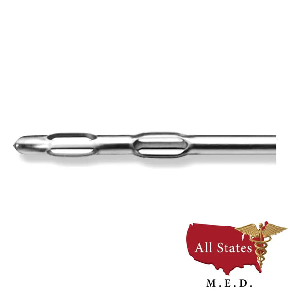 Double Basket Cannula Stainless Steel-Liposuction-All States M.E.D.