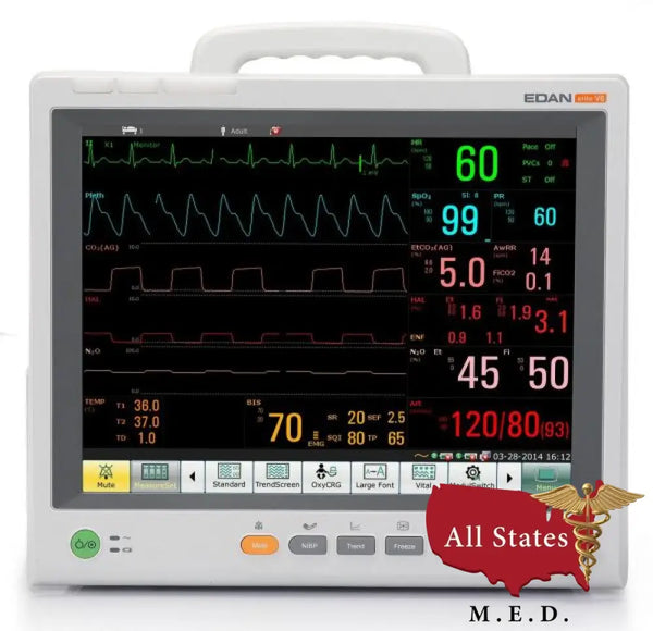 Edan Elite V6 Modular Patient Monitor (Modular)-Patient Monitor-All States M.E.D.