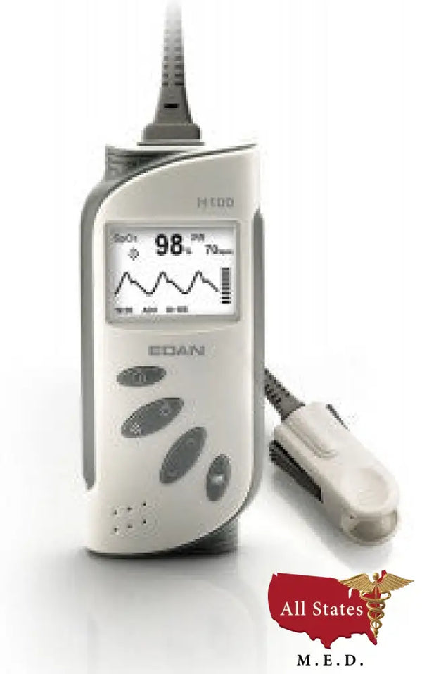Edan H100B Pulse Oximeter-Medical Monitor-All States M.E.D.
