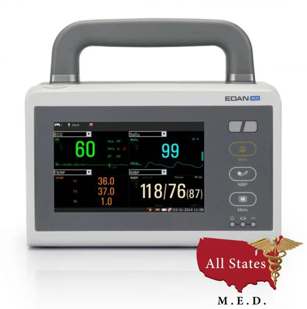 Edan iM20 Modular Patient Monitor (Transport + Modular)-Patient Monitor-All States M.E.D.