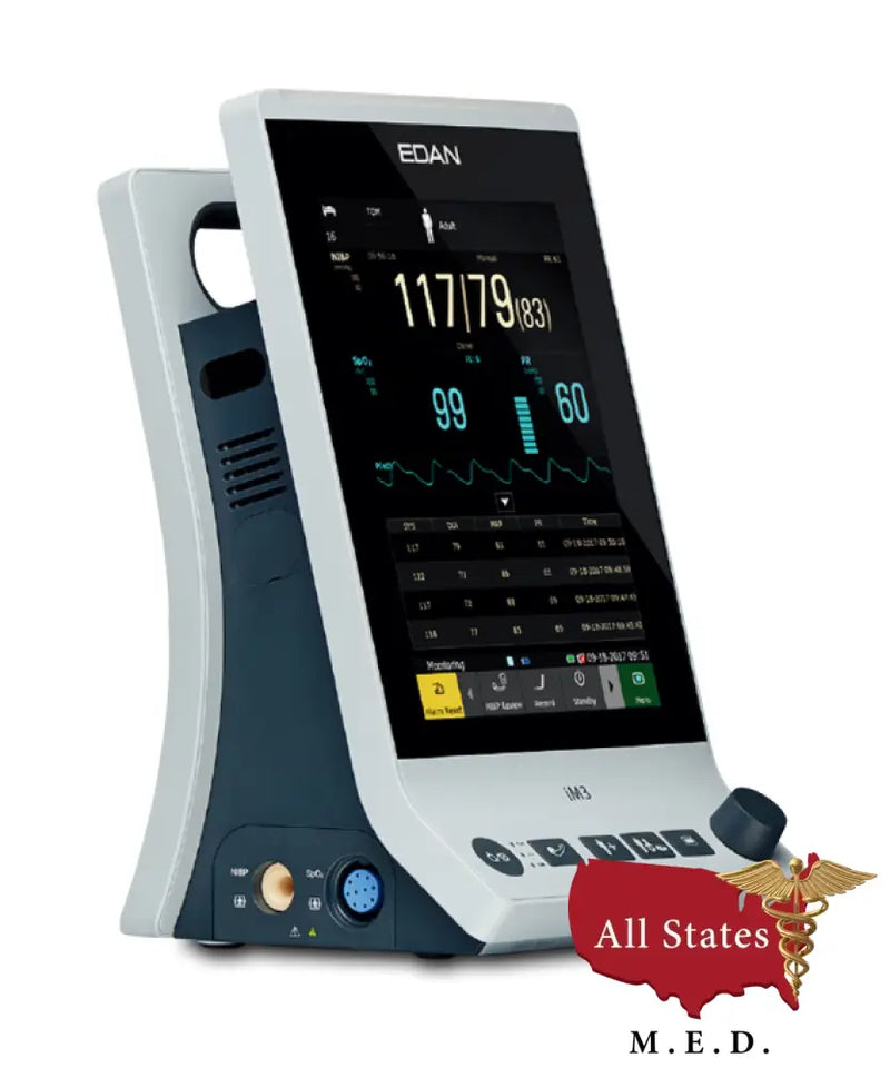 Edan iM3 Vital Signs Monitor-Vital Signs Monitor-All States M.E.D.