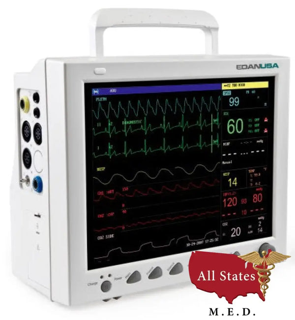 Edan iM8 Patient Monitor (Multi-Parameter)-Patient Monitor-All States M.E.D.