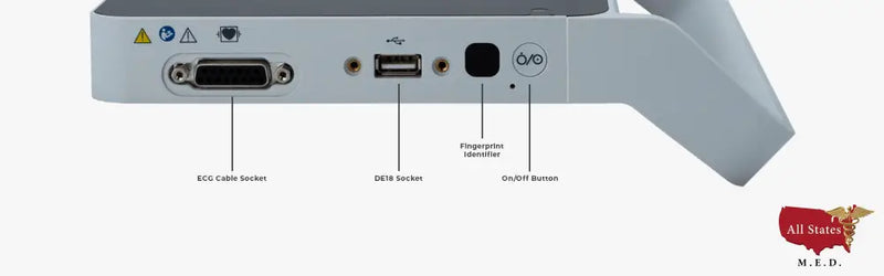 Edan ISE Tablet Based ECG Machine-Resting ECG-All States M.E.D.