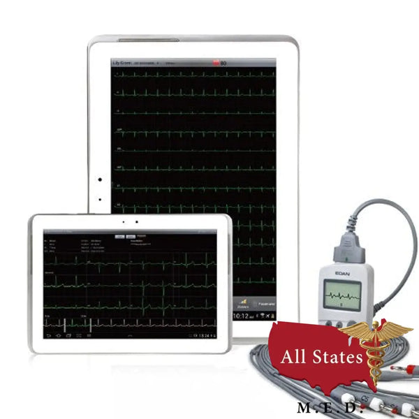 Edan PC Based ECG Machine - PADECG Mobile ECG Solution-Resting ECG-All States M.E.D.
