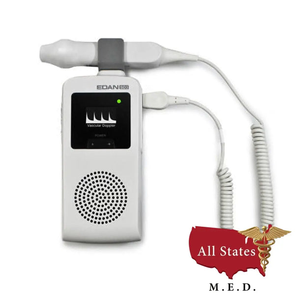 Edan SD3 Vascular Ultrasonic Pocket Doppler-Fetal Dopplers-All States M.E.D.