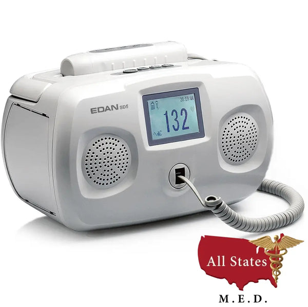 Edan SD5 Ultrasonic Tabletop Doppler-Fetal Dopplers-All States M.E.D.