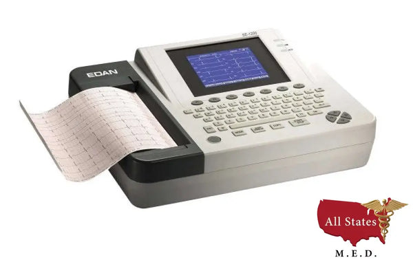 Edan SE-1200 ECG/EKG Express basic Machine-Resting ECG-All States M.E.D.