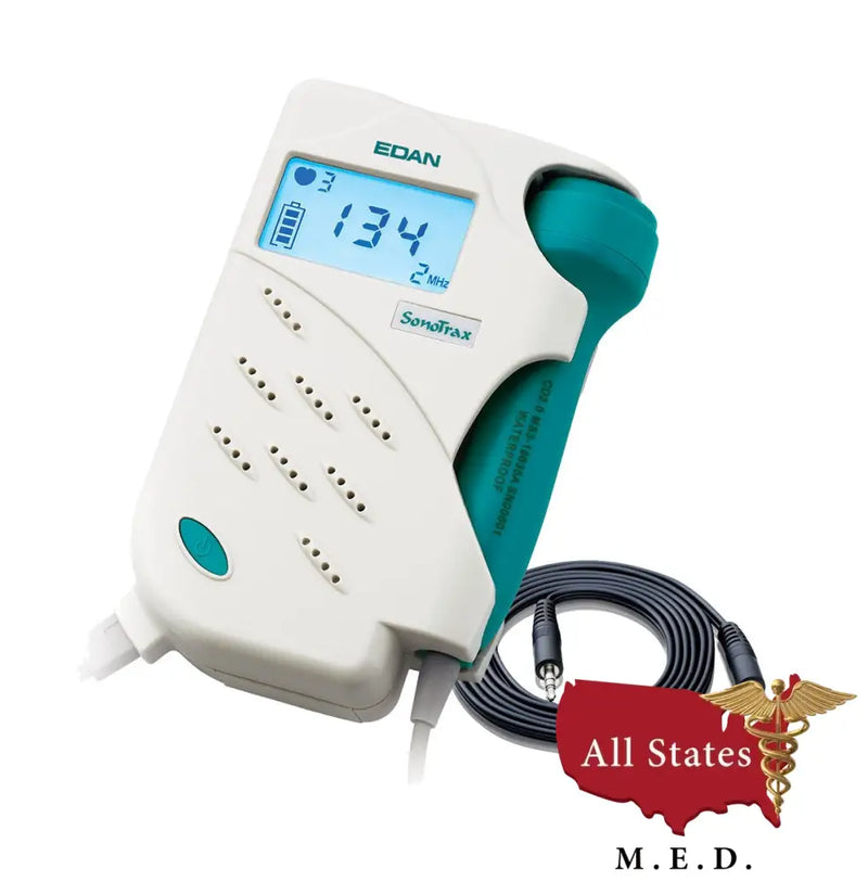 Edan Sonotrax II Pro Fetal Doppler Baby Heart Monitor-Medical Monitor-All States M.E.D.