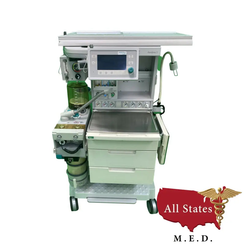 GE Datex Ohmeda Aestiva 5-Anestheisa Machine-All States M.E.D.