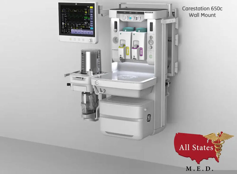 GE Datex Ohmeda Carestation 650-Anestheisa Machine-All States M.E.D.