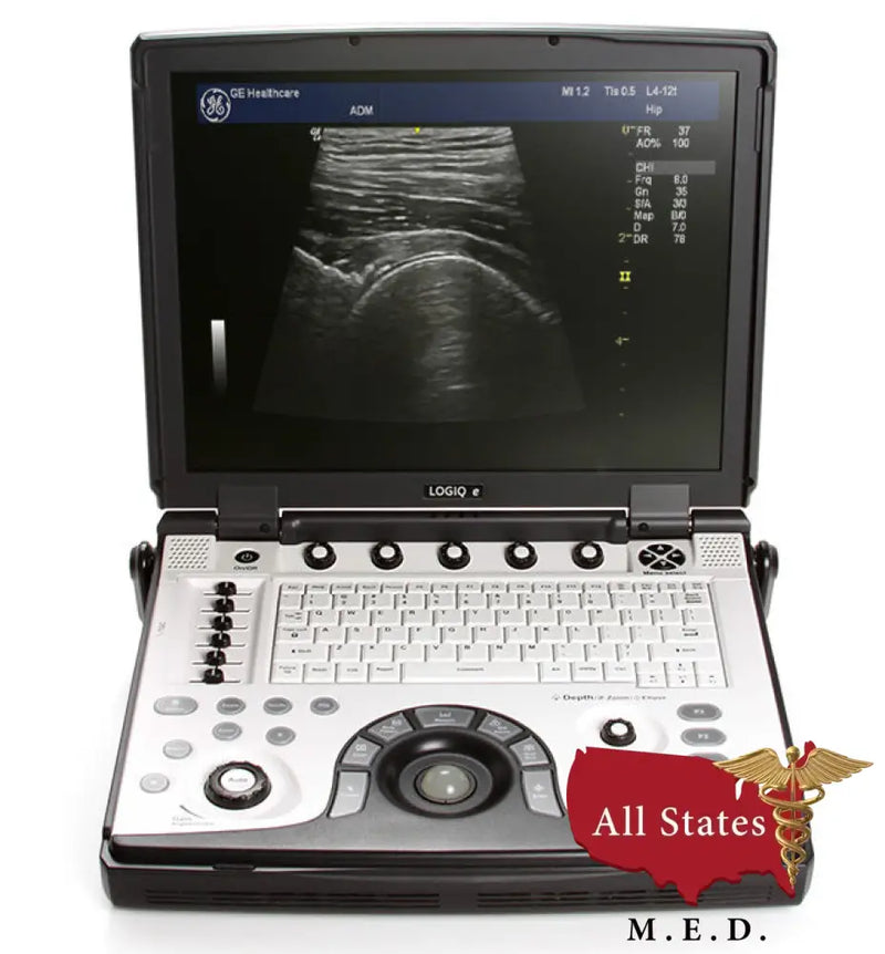 GE Logiq e Portable Ultrasound Machine REPAIR EVALUATION-Ultrasounds-All States M.E.D.