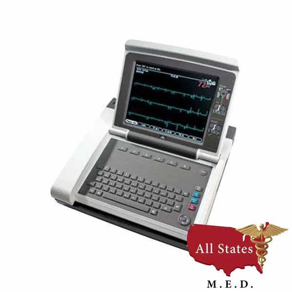 Ge MAC 5500 EKG ECg 12 Lead with Interpretation-Resting ECG-All States M.E.D.