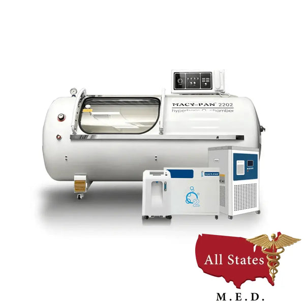Hyperbaric O2 Chamber 2.0ATA Hard Shell-All States M.E.D.