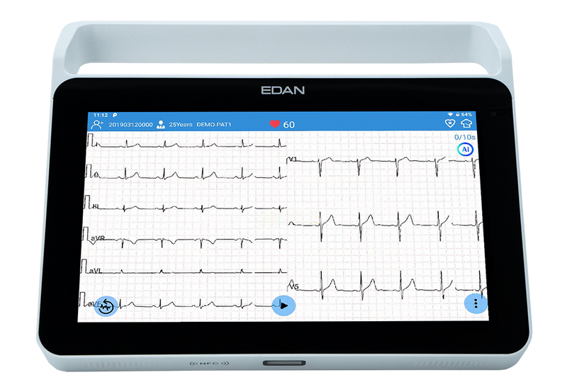 Edan ISE Tablet Based ECG Machine