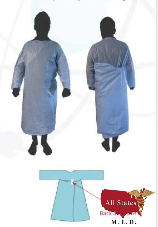 Level 2 isolation Gown-PPE-All States M.E.D.